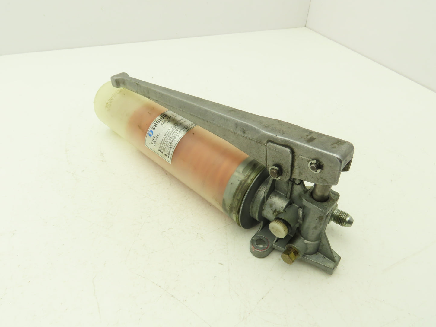 Showa SHG 121 Manual Lubricator Grease Hand Pump 1.0cc/stroke 300cc Tube