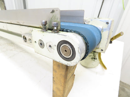 Pneumotec Belt Conveyor 3.5"W x 42.5"L 230/460V 3PH 16FPM Bracket Mount