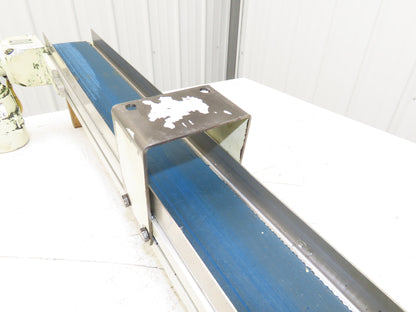 Pneumotec Belt Conveyor 3.5"W x 42.5"L 230/460V 3PH 16FPM Bracket Mount