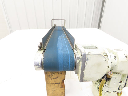 Pneumotec Belt Conveyor 3.5"W x 42.5"L 230/460V 3PH 16FPM Bracket Mount