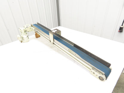 Pneumotec Belt Conveyor 3.5"W x 42.5"L 230/460V 3PH 16FPM Bracket Mount