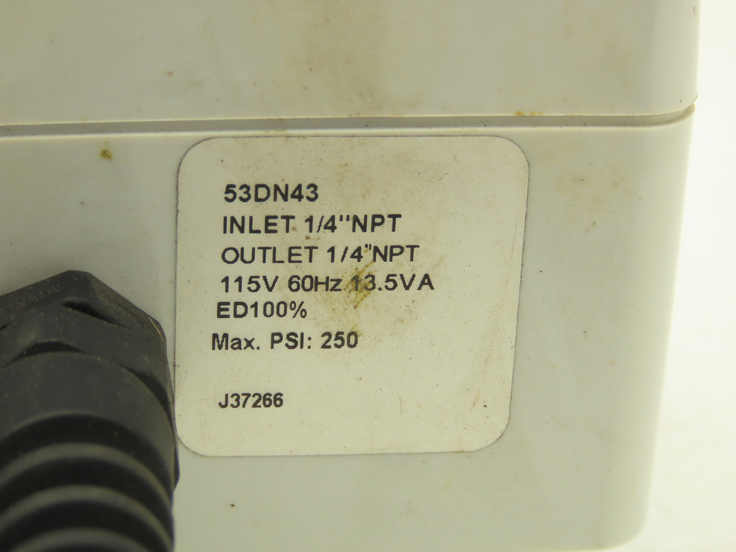 Speedaire 53DN43 Timed Electric Auto Drain Valve 1/4"NPT 115V