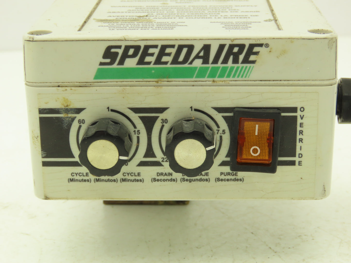 Speedaire 53DN43 Timed Electric Auto Drain Valve 1/4"NPT 115V