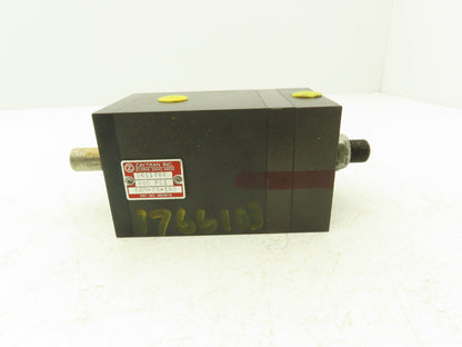 Zaytran RAM-75-180 Pneumatic Rotary Actuator 180° Rotation 5/8" Shaft 1/4" NPT