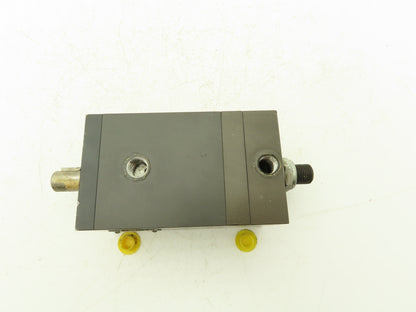 Zaytran RAM-75-180 Pneumatic Rotary Actuator 180° Rotation 5/8" Shaft 1/4" NPT