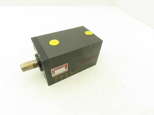 Zaytran RAM-75-180 Pneumatic Rotary Actuator 180° Rotation 5/8" Shaft 1/4" NPT