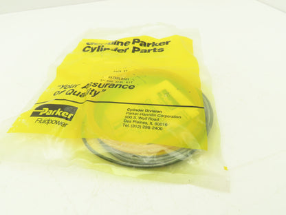 Parker RK2AHL0501 Nitrile Rod Seal Kit For 5" Rod 3 Piece U-Seal Wiper O-Ring