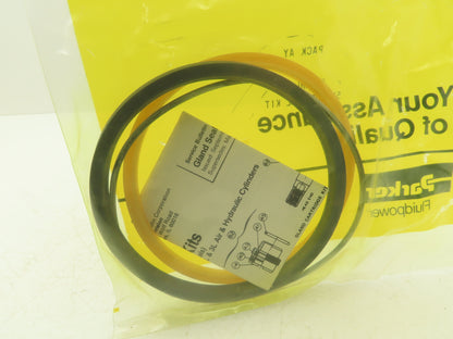 Parker RK2AHL0501 Nitrile Rod Seal Kit For 5" Rod 3 Piece U-Seal Wiper O-Ring