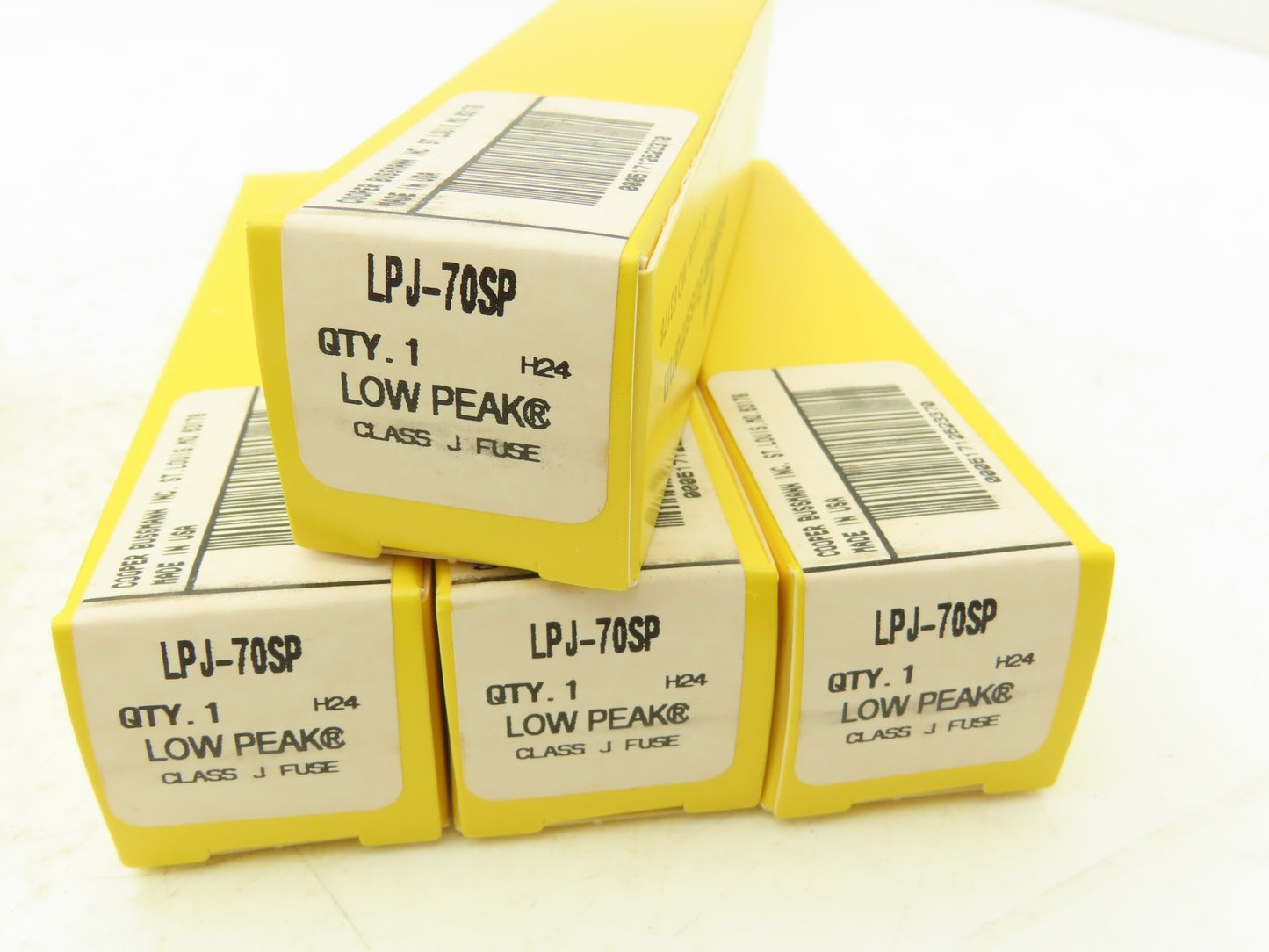 Cooper Bussman LPJ-70SP Fuses 70A 600VAC Dual Element Time Delay Lot of 5