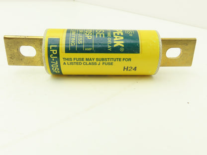Cooper Bussman LPJ-70SP Fuses 70A 600VAC Dual Element Time Delay Lot of 5