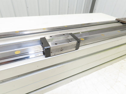 Pneumotec Motorized Linear Center Guide 2-Rail Bearing Blocks SHS15 44" Travel