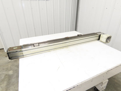 Pneumotec Motorized Linear Center Guide 2-Rail Bearing Blocks SHS15 44" Travel