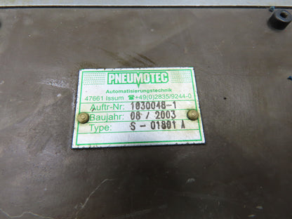 Pneumotec Motorized Linear Center Guide 2-Rail Bearing Blocks SHS15 44" Travel