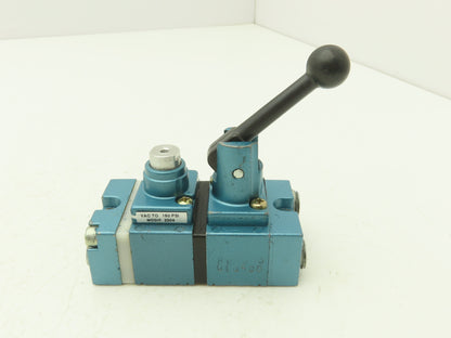 MAC 1183A-36 Pneumatic Control Valve With Hand Lever 150PSI 1/4" NPT Ports