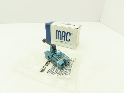 MAC 1183A-36 Pneumatic Control Valve With Hand Lever 150PSI 1/4" NPT Ports