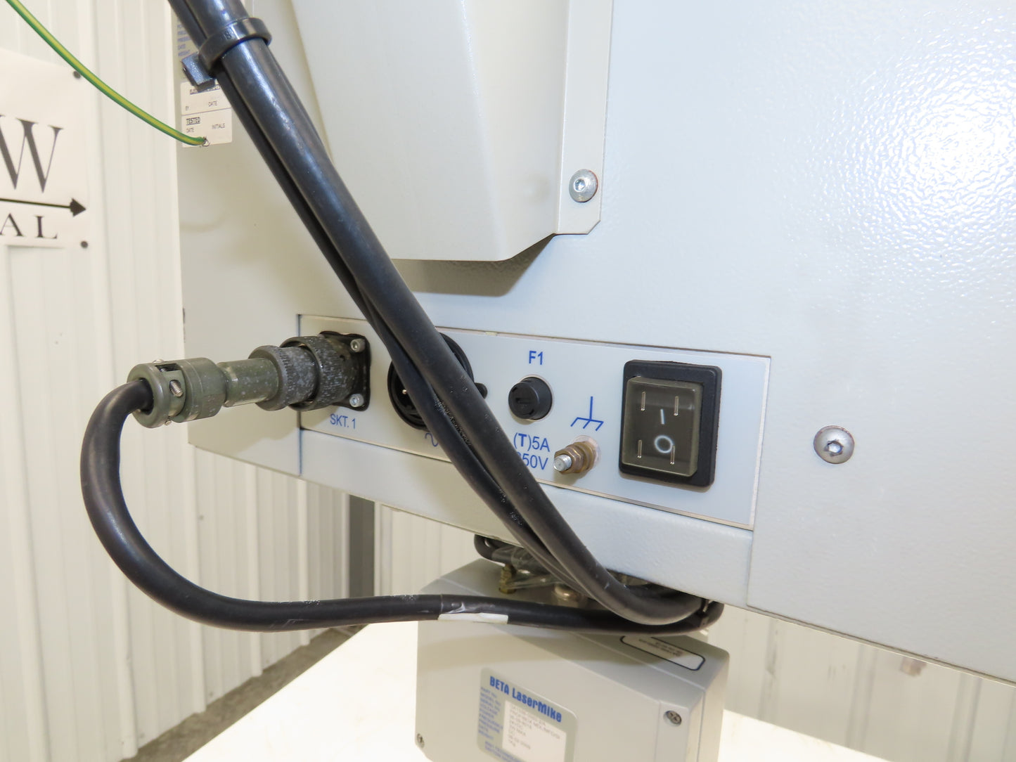 BETA HFS0610 LaserMike Sparktester Wire Cable Coating 6kv High Frequency