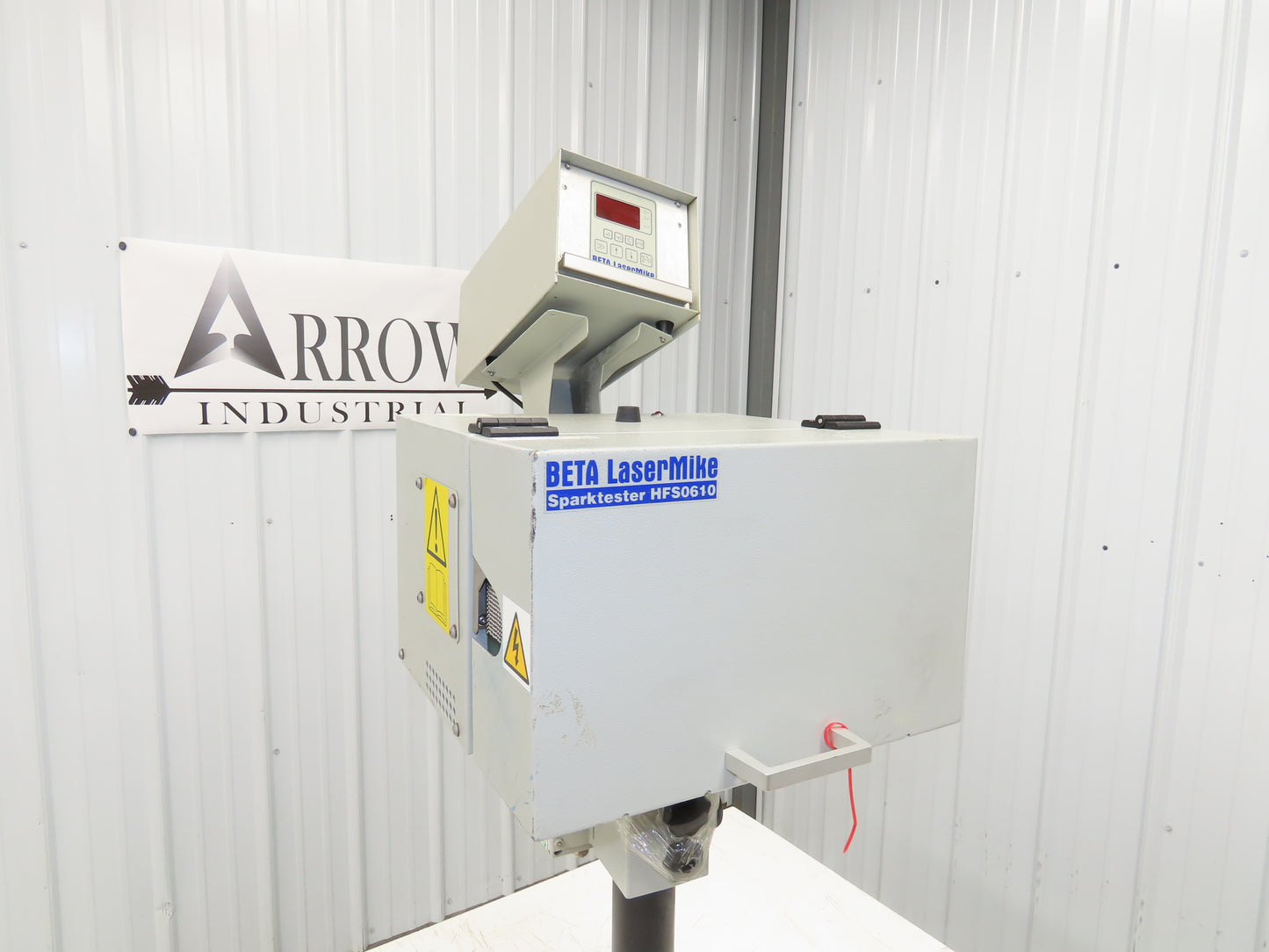 BETA HFS0610 LaserMike Sparktester Wire Cable Coating 6kv High Frequency