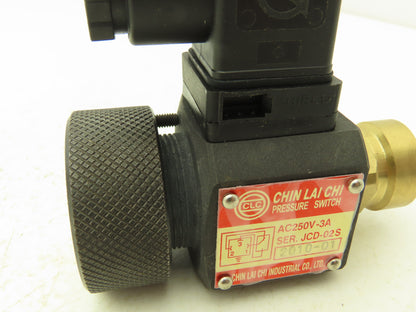 Chin Lai Chi JCD-02S Hydraulic Low Pressure Relay Oil Pressure Control Switch