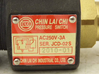 Chin Lai Chi JCD-02S Hydraulic Low Pressure Relay Oil Pressure Control Switch