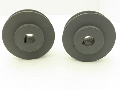 Browning 1VP44X7/8 Variable Pitch Sheave 1 Groove A/B Belt 7/8" Bore Lot of 2