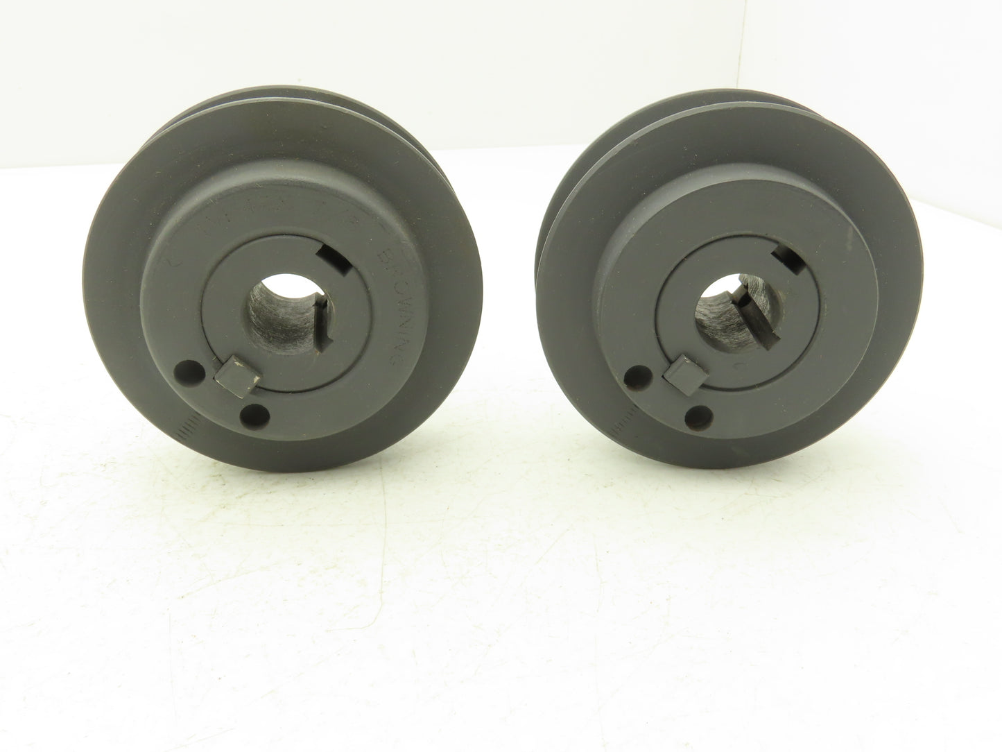 Browning 1VP44X7/8 Variable Pitch Sheave 1 Groove A/B Belt 7/8" Bore Lot of 2