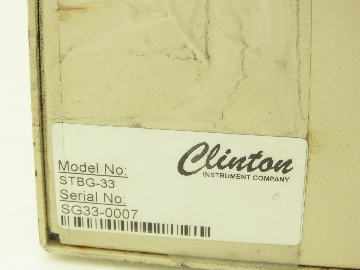 Clinton STBG-33 Sparktester Wire Cable Coating High Frequency Spark Tester