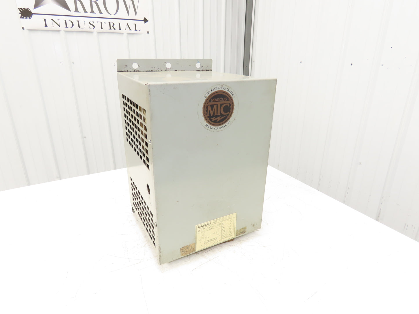 Marcus MT15A4 TWF Isolation Transformer 15KVA HV 600V LV 480Y/277V 3PH