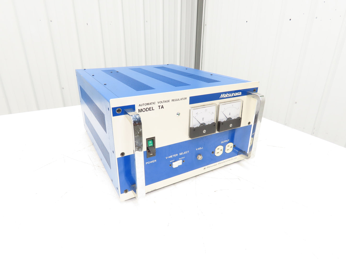 Stavol Matsunaga TA-1158.7-A Automatic Voltage Regulator 200V Input 115V Output