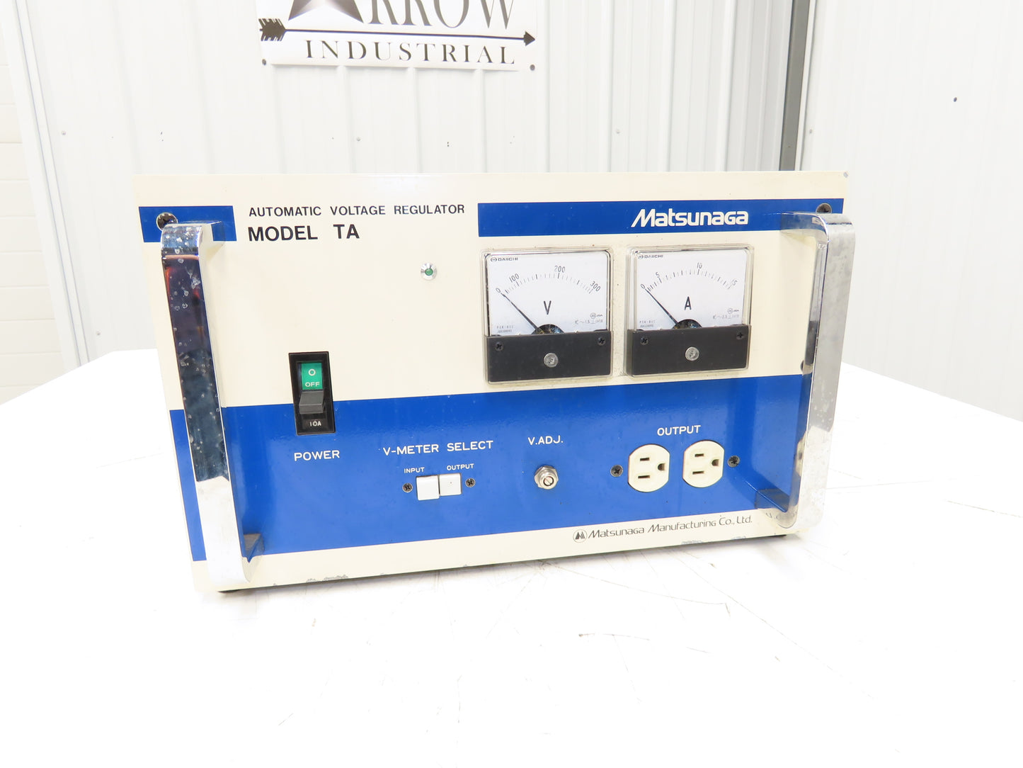 Stavol Matsunaga TA-1158.7-A Automatic Voltage Regulator 200V Input 115V Output