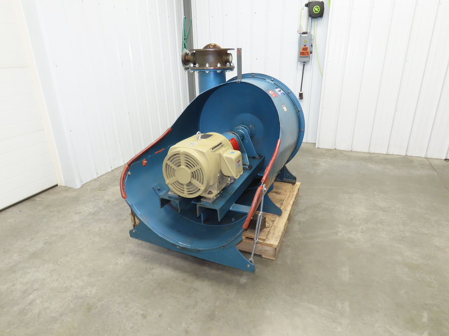 Spencer Centrifugal Multistage Blower Vacuum 970CFM 10X10" GE 25Hp 230/460V 3Ph