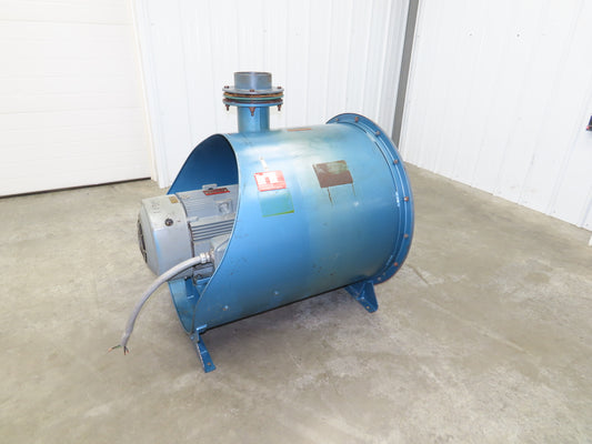 Spencer Centrifugal Multistage Blower Vacuum 450CFM 6x6" GE 15Hp 230/460V 3Ph