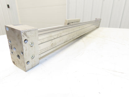 SMC Pneumatic Stroke Reading Rodless Cylinder w/ Brake 40mm Bore 750mm Stroke