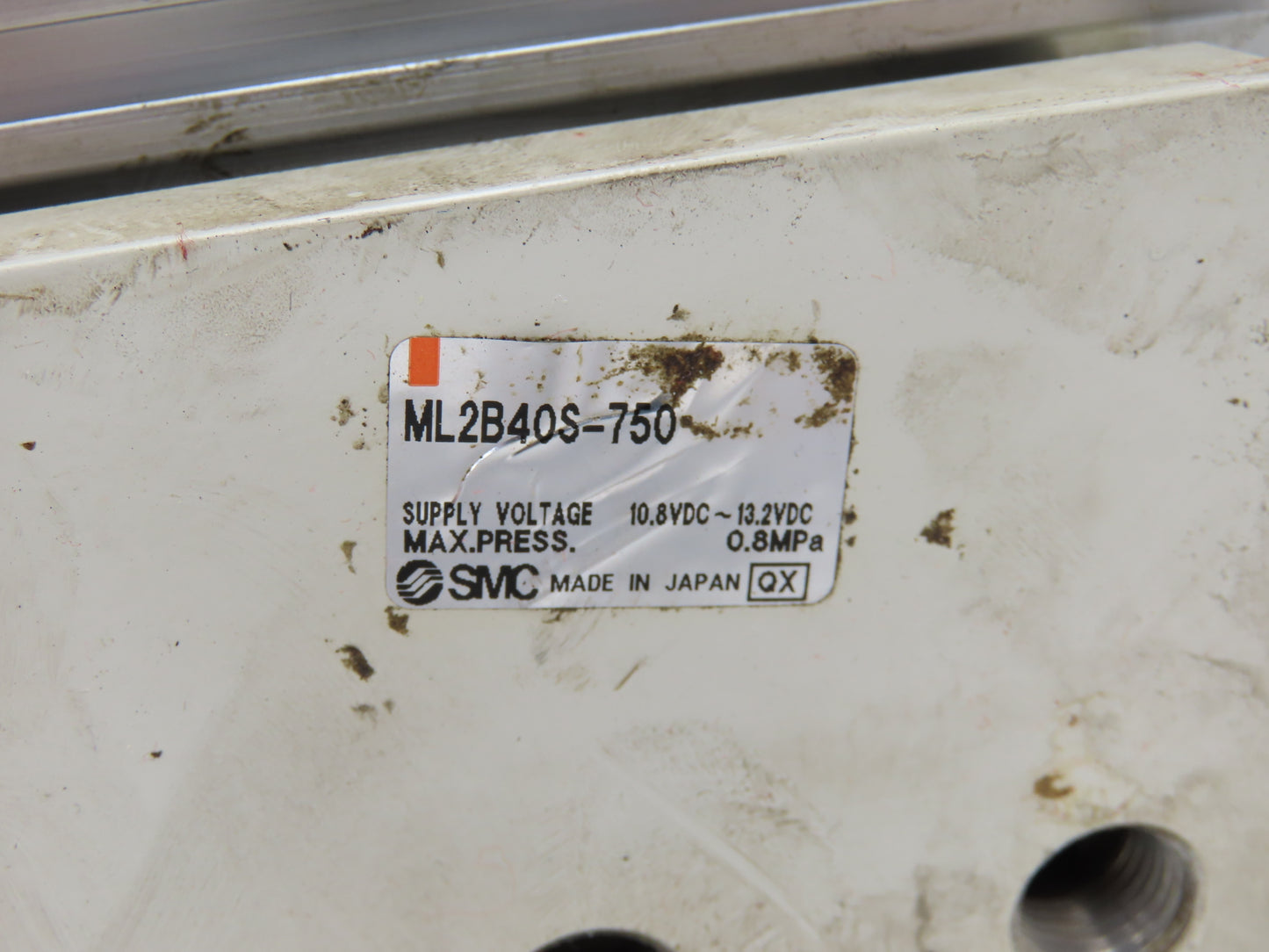 SMC Pneumatic Stroke Reading Rodless Cylinder w/ Brake 40mm Bore 750mm Stroke