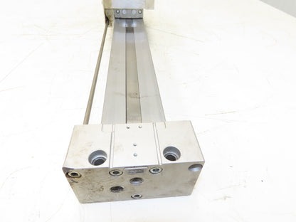 SMC Pneumatic Stroke Reading Rodless Cylinder w/ Brake 40mm Bore 750mm Stroke