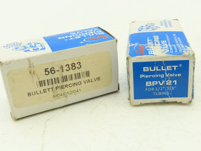Supco 56-1383 Bullet Piercing Valve For 1/2" & 5/8" Tubing Lot of 5