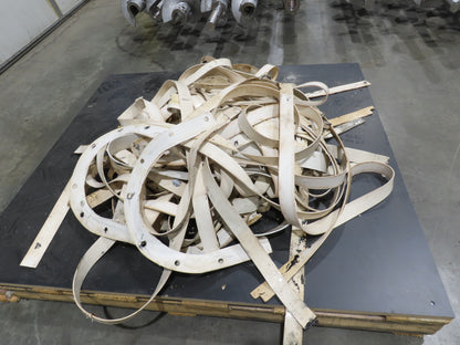 BW Sinclair 10" Screw Conveyor Food Grade Dry Bulk Feeder 3PH Belt Drive 128'