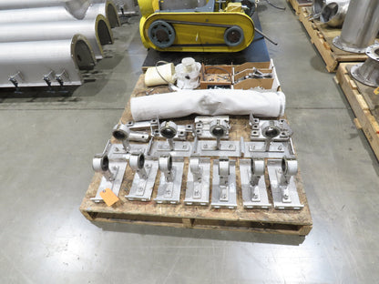 BW Sinclair 10" Screw Conveyor Food Grade Dry Bulk Feeder 3PH Belt Drive 128'