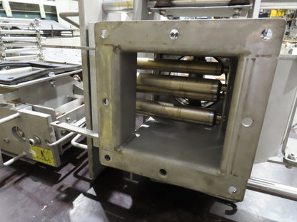 BW Sinclair 10" Screw Conveyor Food Grade Dry Bulk Feeder 3PH Belt Drive 128'