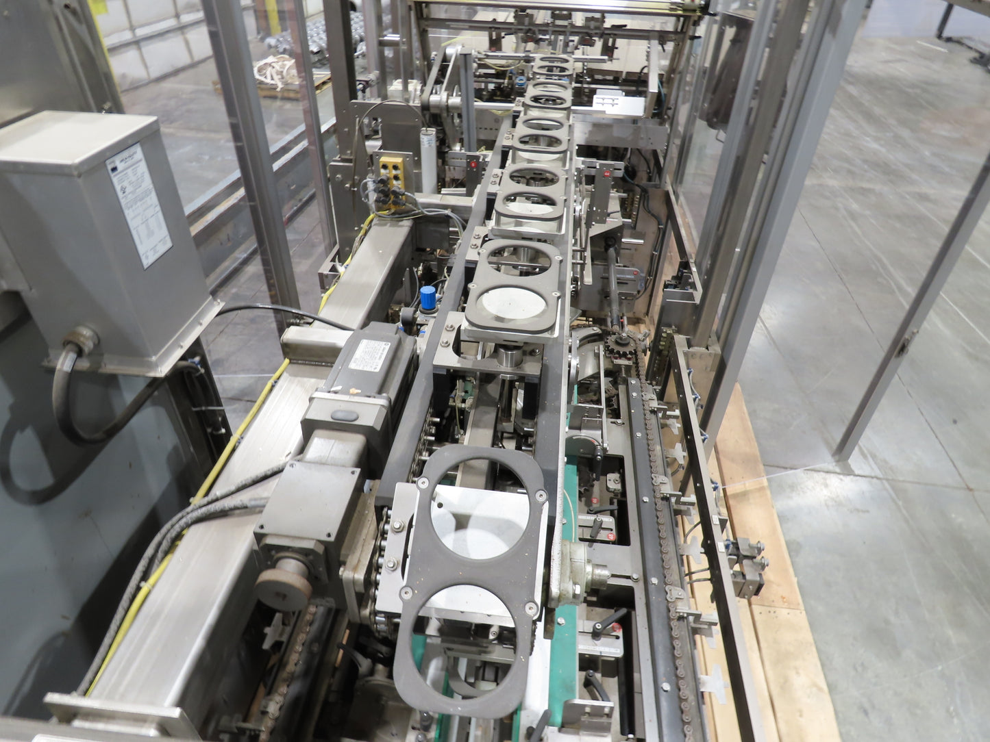 RA Jones Wraptor Package Sleever Cartoner Wrap Machine 460V 3PH