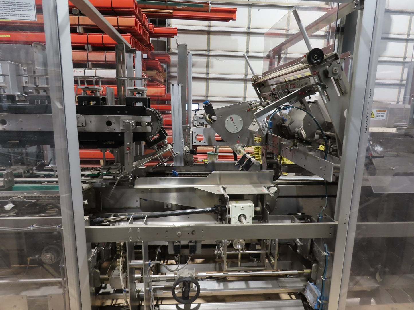 RA Jones Wraptor Package Sleever Cartoner Wrap Machine 460V 3PH