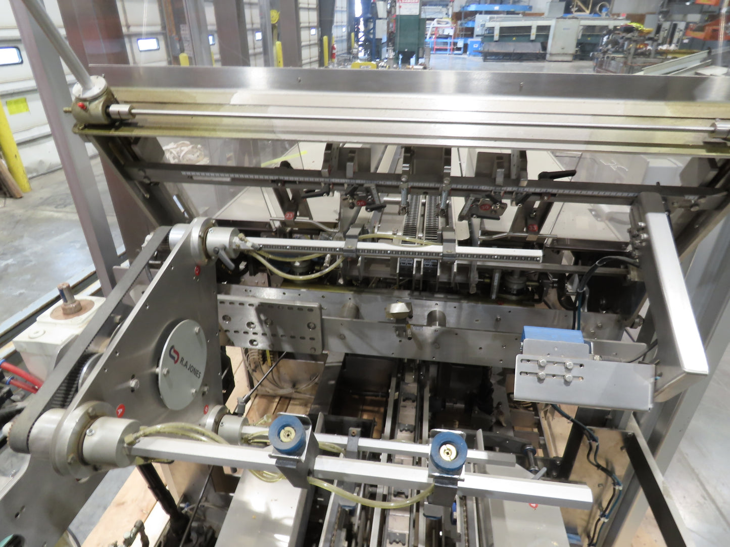 RA Jones Wraptor Package Sleever Cartoner Wrap Machine 460V 3PH