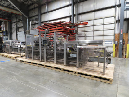 RA Jones Wraptor Package Sleever Cartoner Wrap Machine 460V 3PH