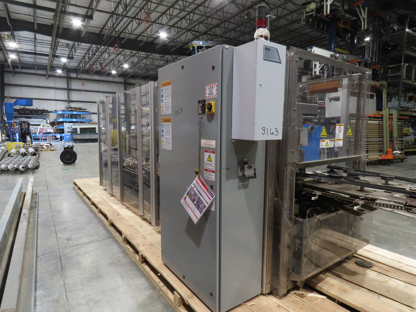 RA Jones Wraptor Package Sleever Cartoner Wrap Machine 460V 3PH