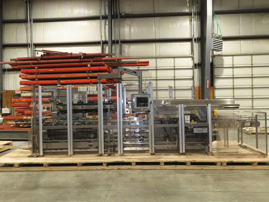 RA Jones Wraptor Package Sleever Cartoner Wrap Machine 460V 3PH