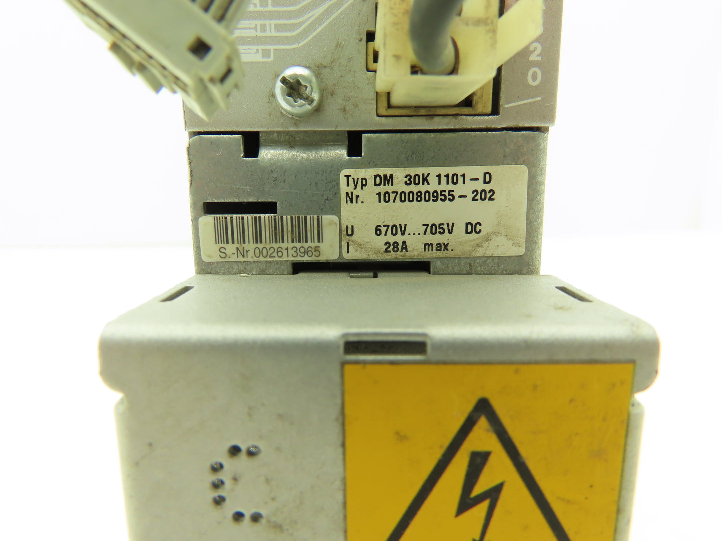 Bosch 1070080955-202 DM 30K 1101-D Servo Drive 670V-705V DC 28A