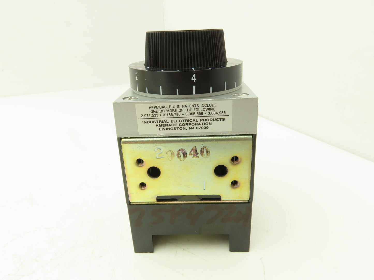 Agastat 7022SF Time Delay Relay 10 Amp Programable 1-10 Minutes 250VDC