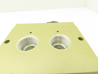 Ross 2778C5900 Pilot Operated Dual Check Valve 3/4"NPT 120VAC 48VDC 2778A5900