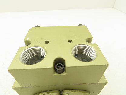 Ross 2778C5900 Pilot Operated Dual Check Valve 3/4"NPT 120VAC 48VDC 2778A5900