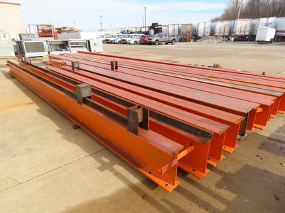 Harrington 1 Ton Free Standing 3-Bridge Crane System 39' 3" Span 225' Runway