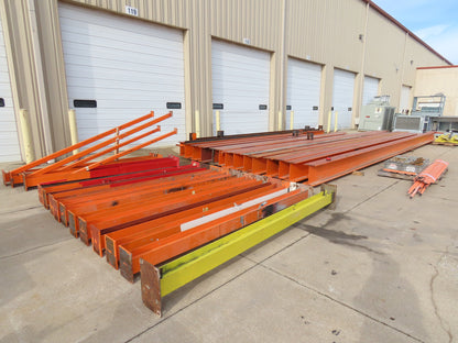 Harrington 1 Ton Free Standing 3-Bridge Crane System 39' 3" Span 225' Runway